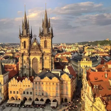 Appartement Old Town Luxury Apartment/sauna/bathtub/ac Praag